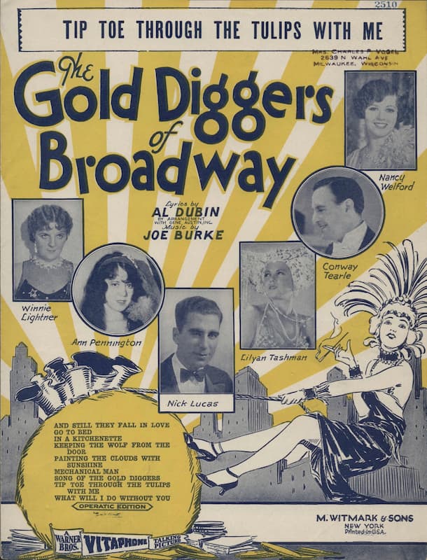 Gold Diggers of Broadway cover
